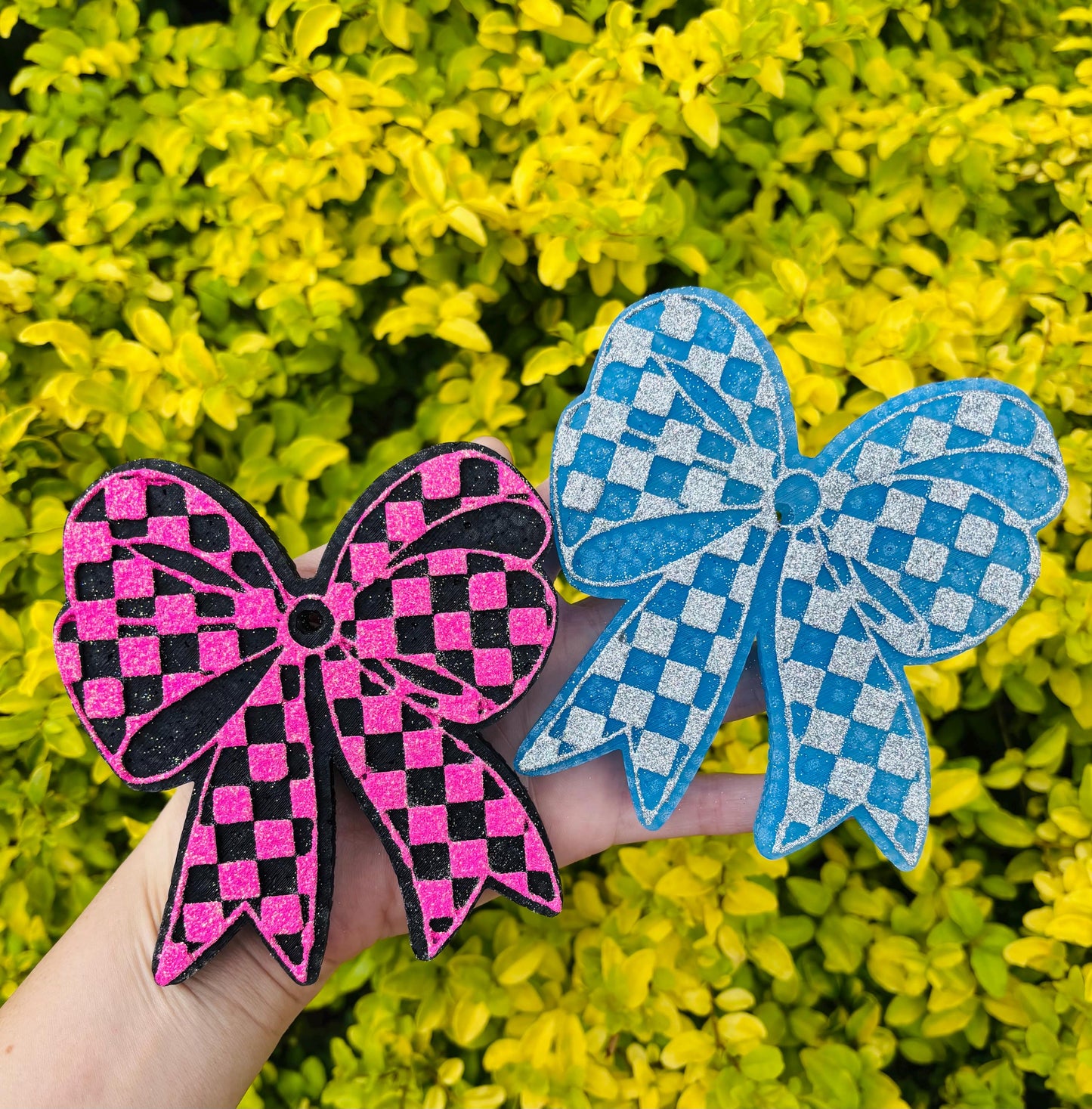 Checkered Bow Freshie