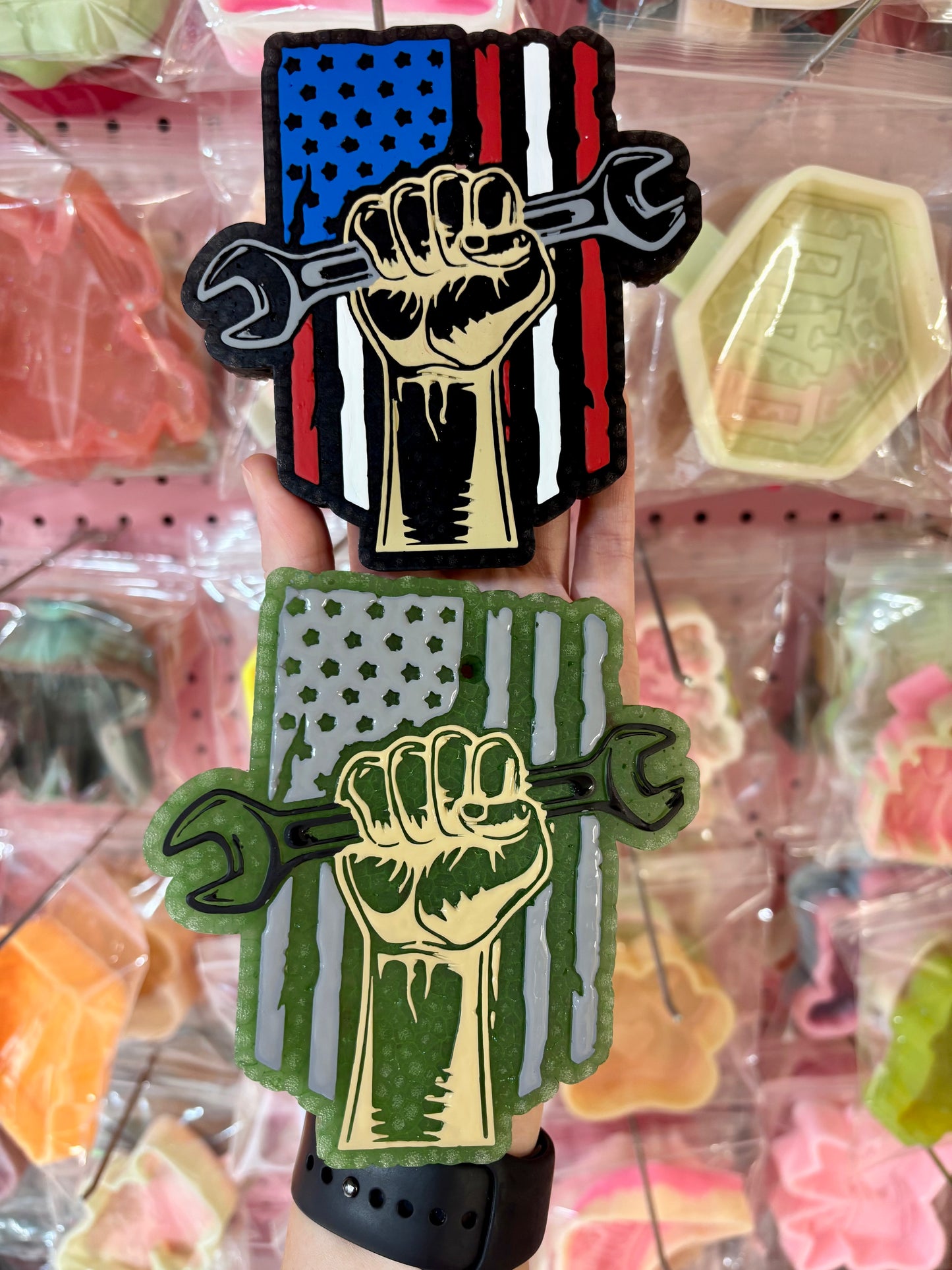 Mechanic Flag Freshie