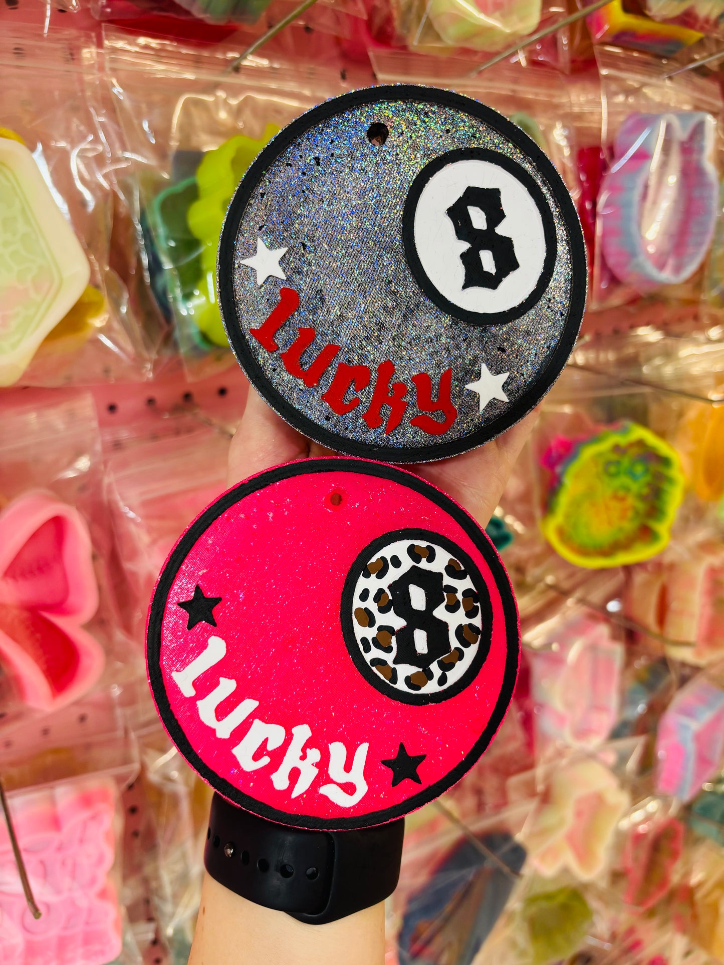 Lucky 8 Ball Freshie