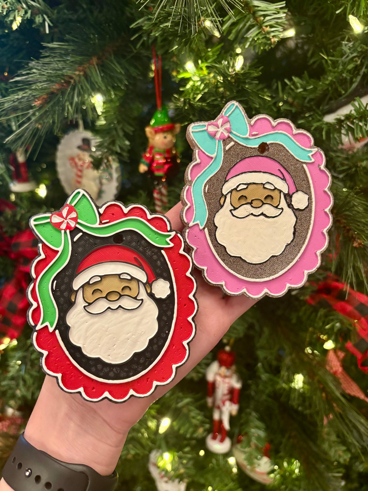 Santa Frame Freshie