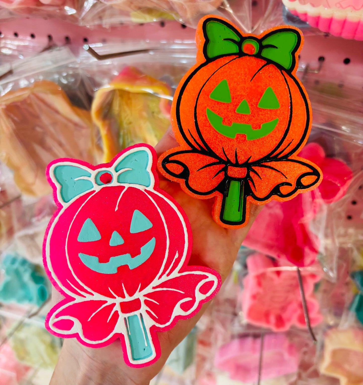 Pumpkin Lollipop Freshie