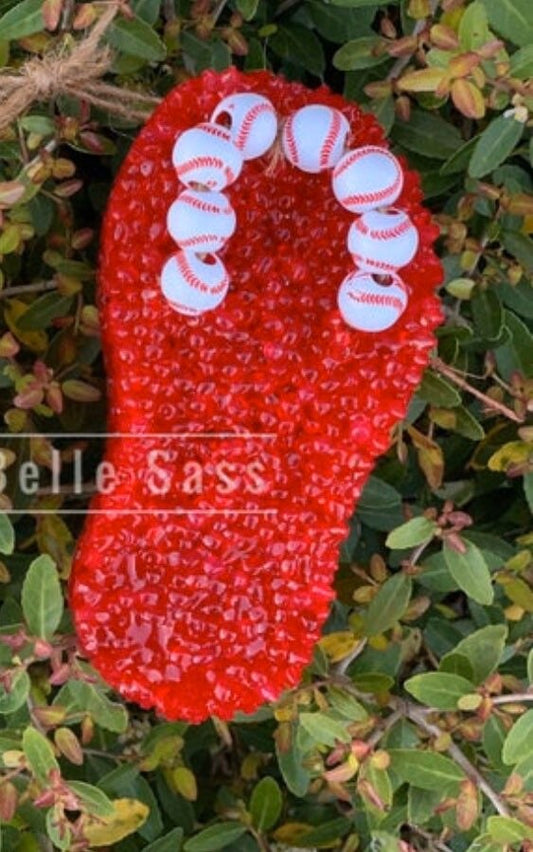Baseball Flip Flop Freshie