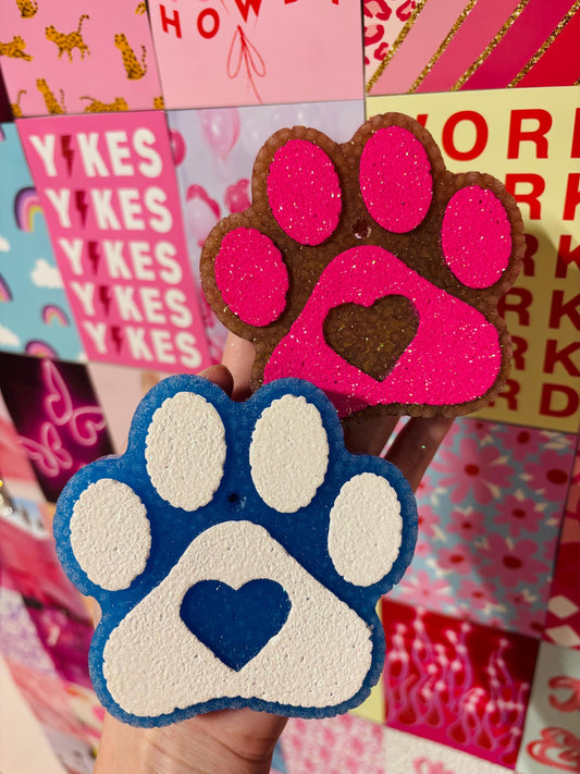 Paw Print with Heart
