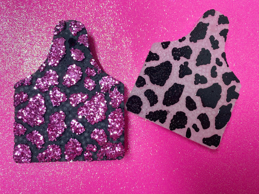 Leopard Print Cowtag
