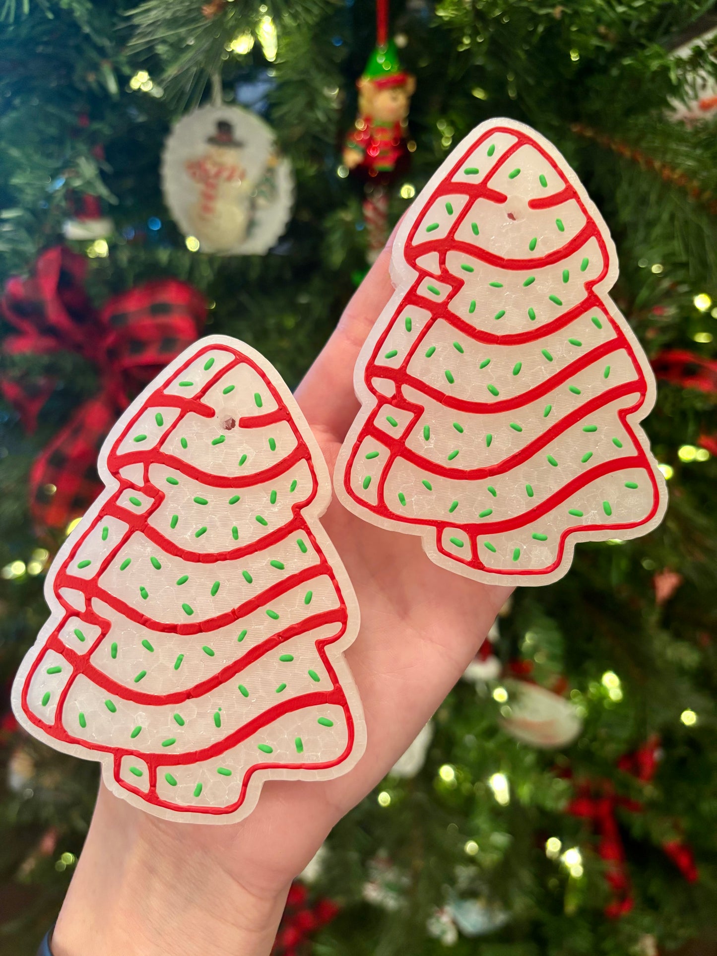 Christmas Cake Tree