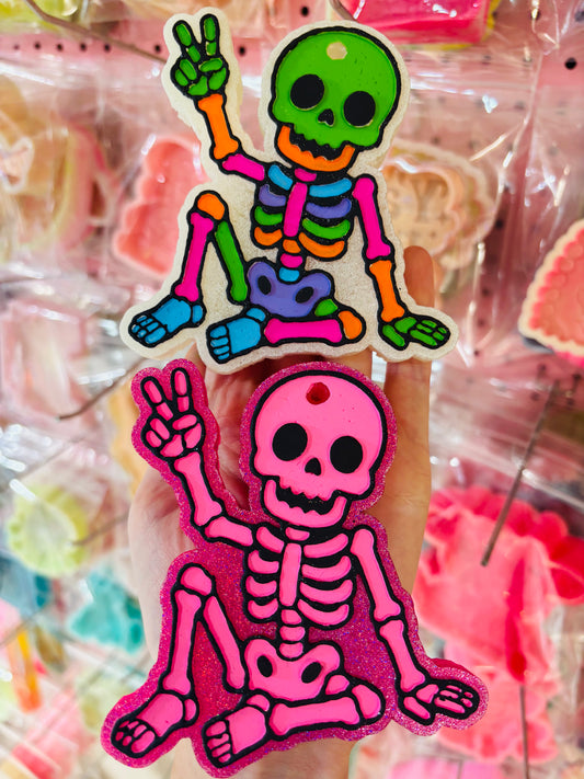 Peace Skeleton Freshie