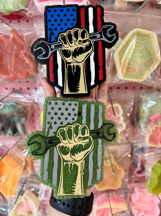 Mechanic Flag Freshie