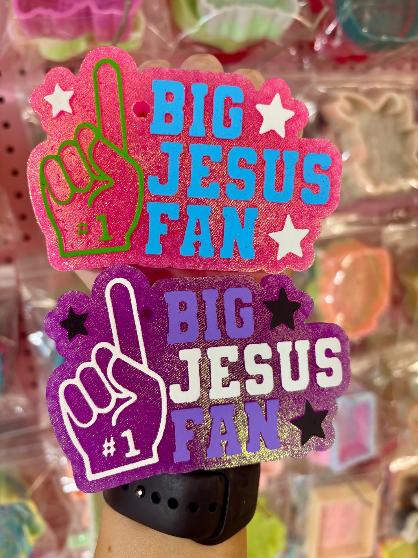 Big Jesus Fan Freshie