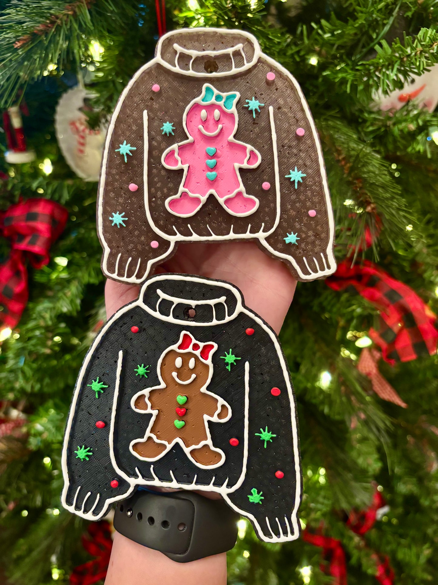 Gingerbread Sweater Freshie