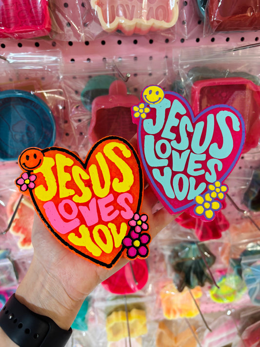 Jesus Loves You Freshie